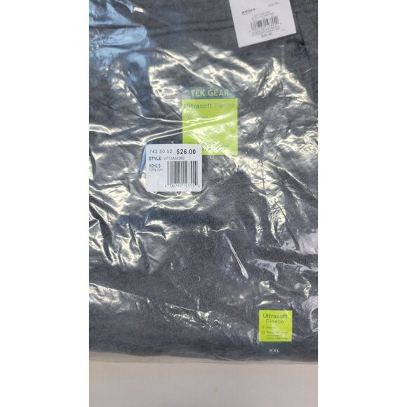 Tek Gear Pants Joggers Crop Capri Ultrasoft Grey Fleece Womens XXL New w Tags - Picture 7 of 8